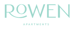 A logo for Rowen Apartments is displayed.