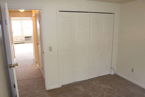 Parkview Manor Apartments - Two-bedroom, One-Bath Units in Tonawanda New York – Closet – Master - Ask for a Tour - Pet Friendly