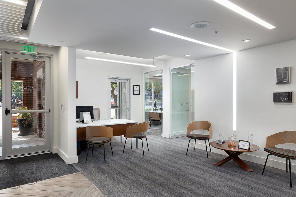 Lobby area with seating