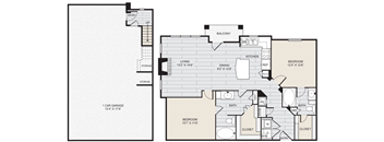 the floor plan plan 538
