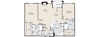 the huntsman floor plan  2 bedroom 2400 sq ft