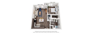 Brown Floorplan