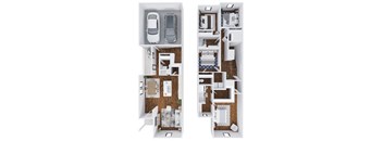 2 bedroom floor plan the residences at sawmill estates apartments