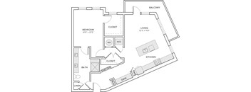 A black and white image of a house floor plan.
