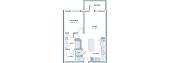 A blueprint of a house layout with labeled rooms.
