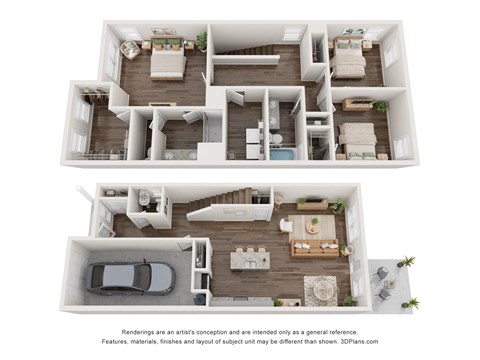 2 bedroom floor plan  the residences at sawmill estates apartments