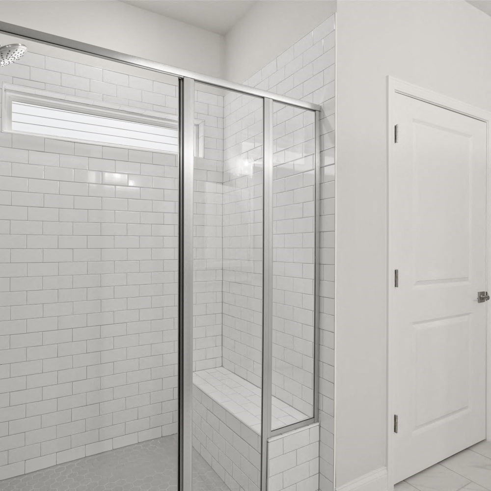 Primary Suite Walk in Shower