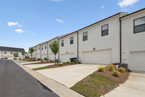 Exterior shot of the Bartow townhome