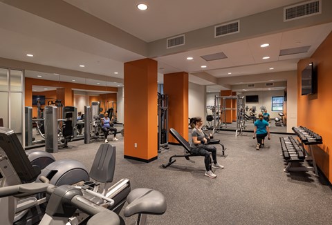 Fitness Center at Residences at Delmar Divine, St. Louis, 63112