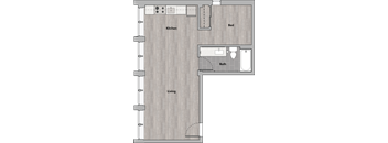 1 Bedroom Type B