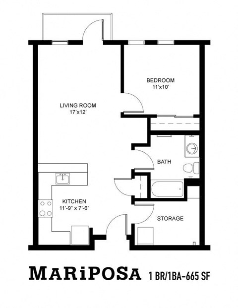floor plan of the upper level of the apartment