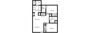 Two Bedroom - Handicap Accessible