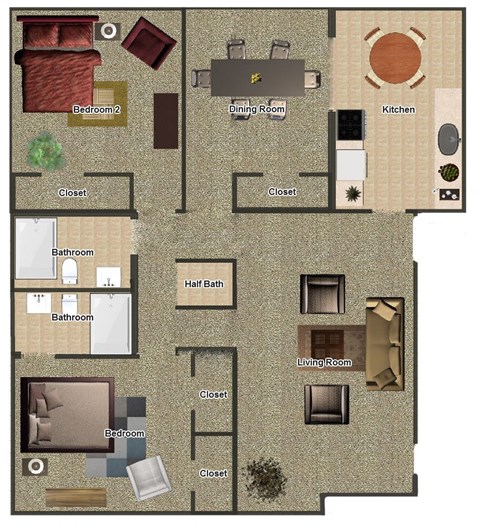 4485 Hudgins Road 1-3 Beds Apartment, Affordable for Rent - Photo Gallery 24