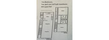 2 Bedroom Townhome