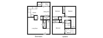 Three Bedroom Townhome A