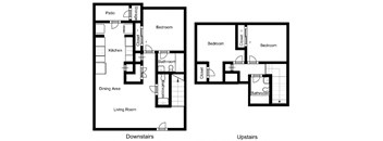Three Bedroom Townhome B