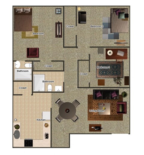 4485 Hudgins Road 1-3 Beds Apartment, Affordable for Rent - Photo Gallery 25