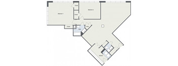 2 Bedroom 1.5 Bath