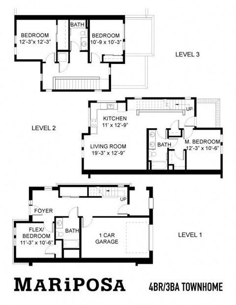 the floor plan for the first and second floors of the house