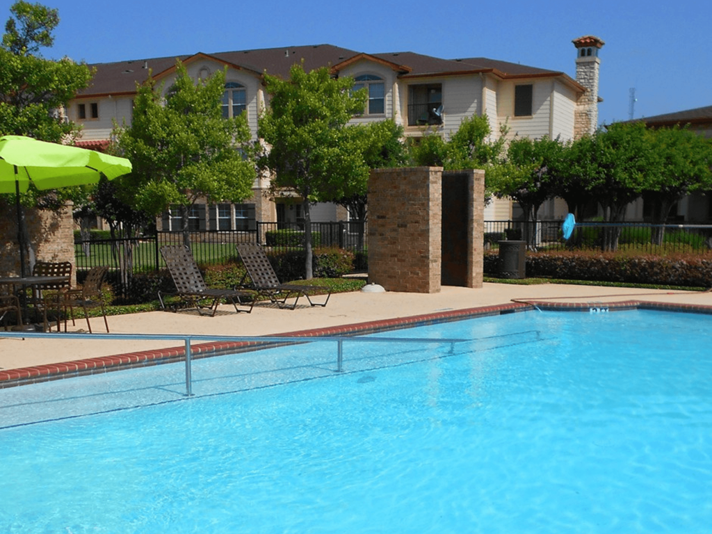 our apartments have a large pool for residents to enjoy