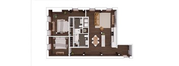 A2.1 Floor Plan at The Mill at Prattville, Alabama
