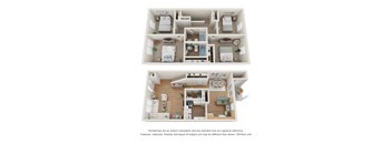 4 Bedroom Townhome