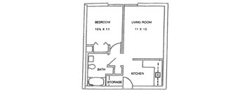 a floor plan of a house