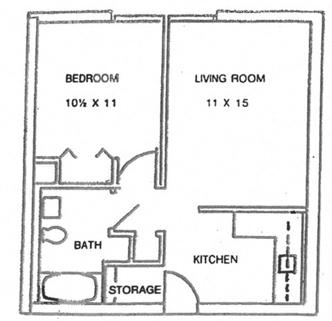 a floor plan of a house