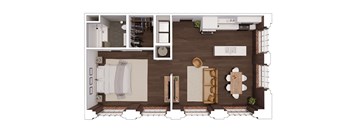 C1.1 Floor Plan at The Mill at Prattville, Prattville, 36067