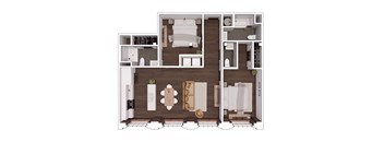 C2.6 Floor Plan at The Mill at Prattville, Prattville