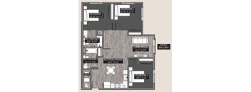 Central Park II: 3 Bedroom (C4)