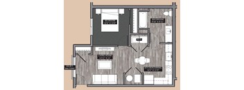 Central Park III: 1 Bedroom (A1 Type A)