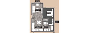 Central Park III: 1 Bedroom (A1)