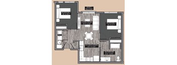 Central Park III: 2 Bedroom (B1 Type A)