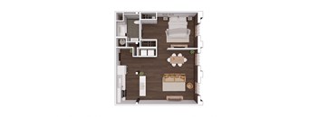 D1.6 Floor Plan at The Mill at Prattville, Alabama, 36067