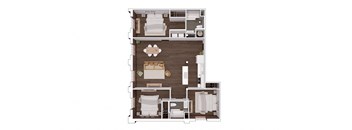 D3.1 Floor Plan at The Mill at Prattville, Prattville
