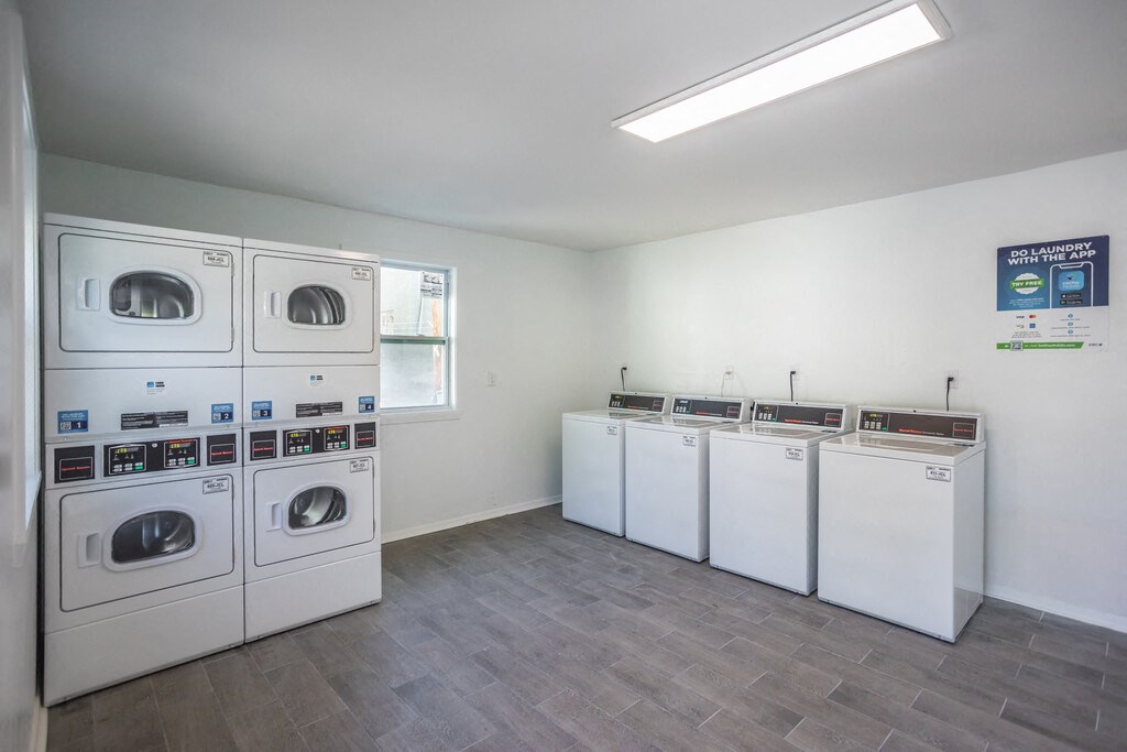 Blue Laundry Room at The Junction, Memphis, TN