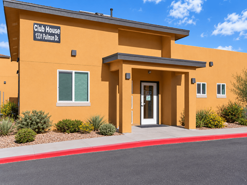 The Club House is located at 1333 Pellman Dr.