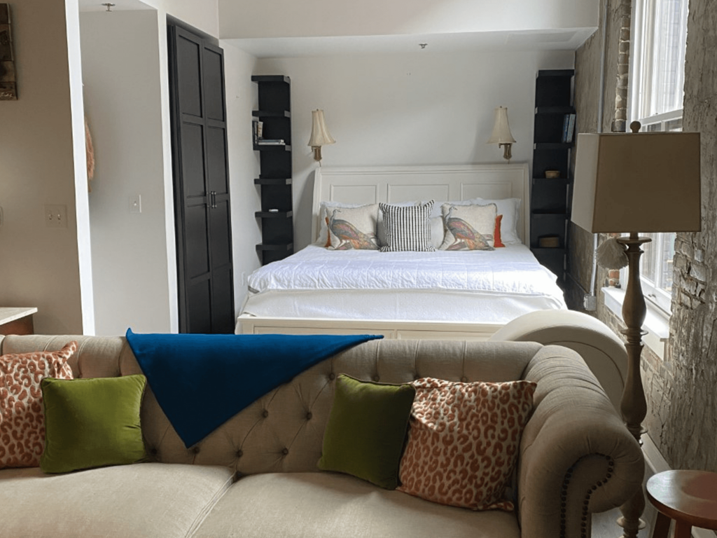 Comfortable Bedroom at Lofts at Union Alley, Memphis