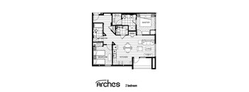 2 Bedroom 2 Bath B