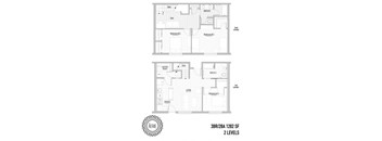 the floor plans for the different units of the house