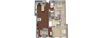 Metropolitan 10 Floor Plan at Metro67, Memphis, TN