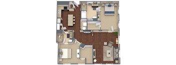 Metropolitan 11 Floor Plan at Metro67, Memphis, 38103