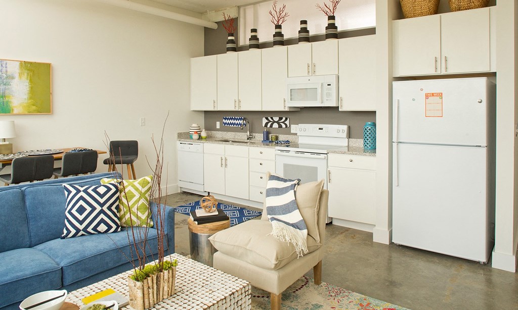 Open Concept Kitchen at Parcels at Concourse, Tennessee