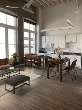 Clubhouse Kitchen at Lofts at Union Alley, Tennessee, 38103