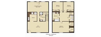3BR, 2BTH