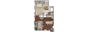 Transit 4  Floor Plan at Metro67, Memphis