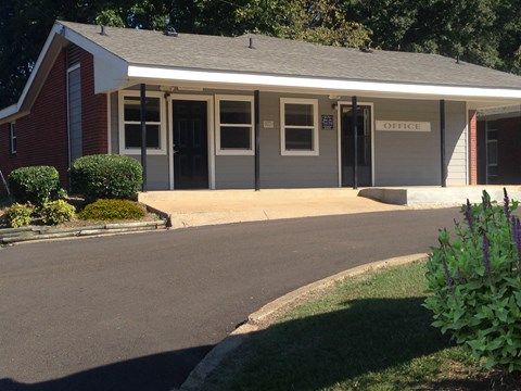 our office is in the corner of our building