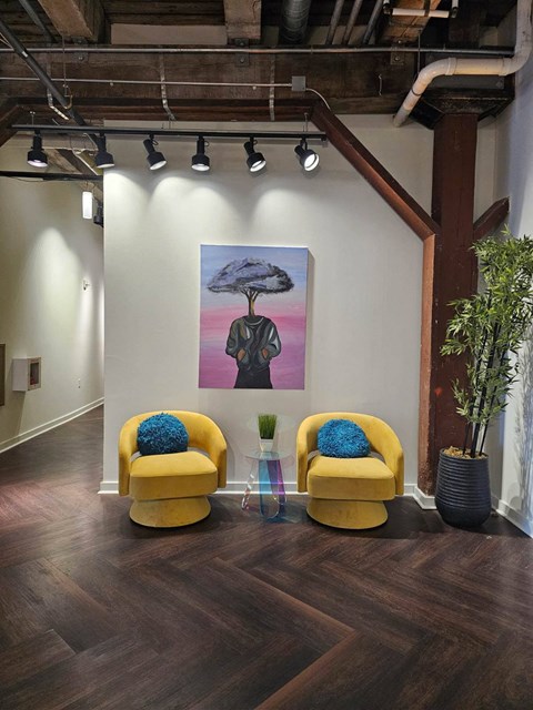 Lobby Chairs at South Main Artspace Lofts, Tennessee