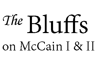 The Bluffs on McCain logo
